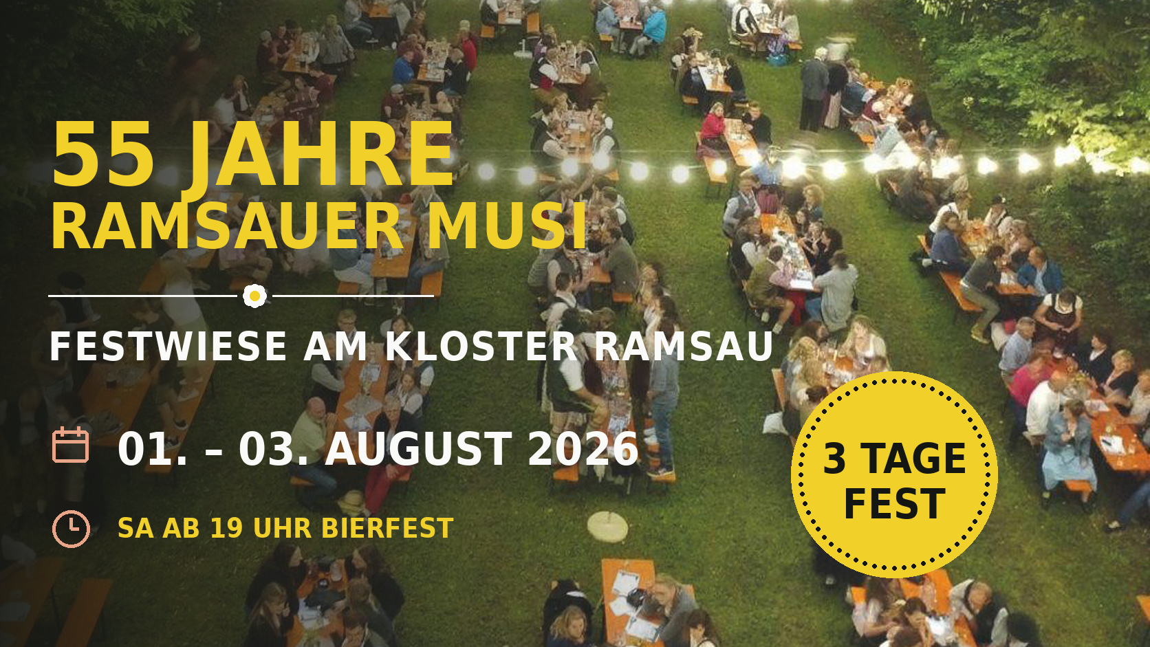 55 Jahre Ramsauer Musi – wir feiern Jubiläum!